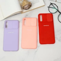 قاب سیلیکونی TPU محافظ لنزدار کشویی Samsung A30s / A50s لایت