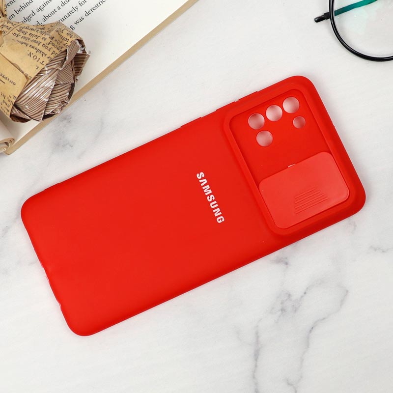 قاب سیلیکونی TPU محافظ لنزدار کشویی Samsung A31 لایت