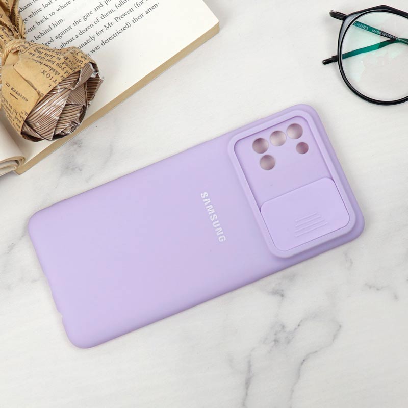 قاب سیلیکونی TPU محافظ لنزدار کشویی Samsung A31 لایت