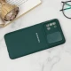 قاب سیلیکونی TPU محافظ لنزدار کشویی Samsung A31 دارک