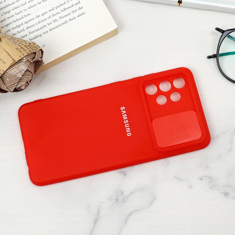 قاب سیلیکونی TPU محافظ لنزدار کشویی Samsung A32 4G لایت