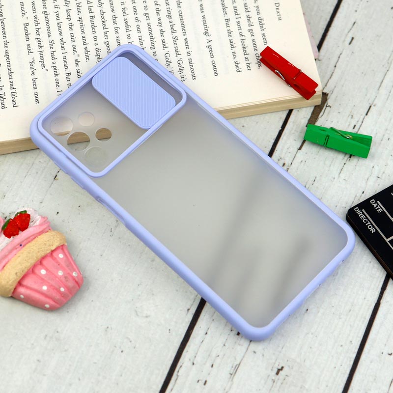 قاب PC مات محافظ لنز دار کشویی Samsung A32 5G