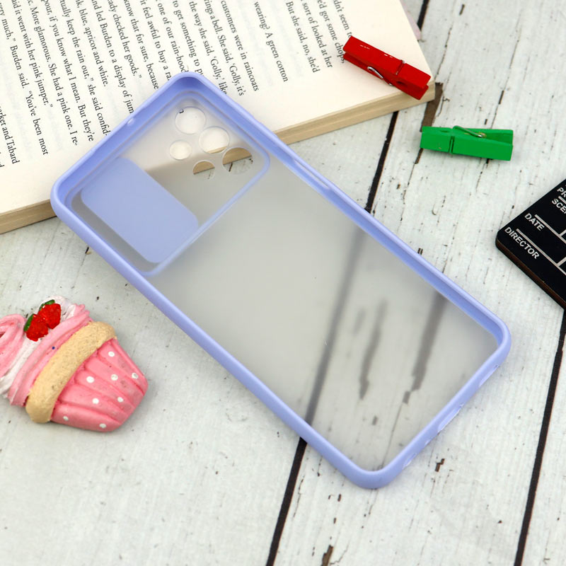 قاب PC مات محافظ لنز دار کشویی Samsung A32 5G