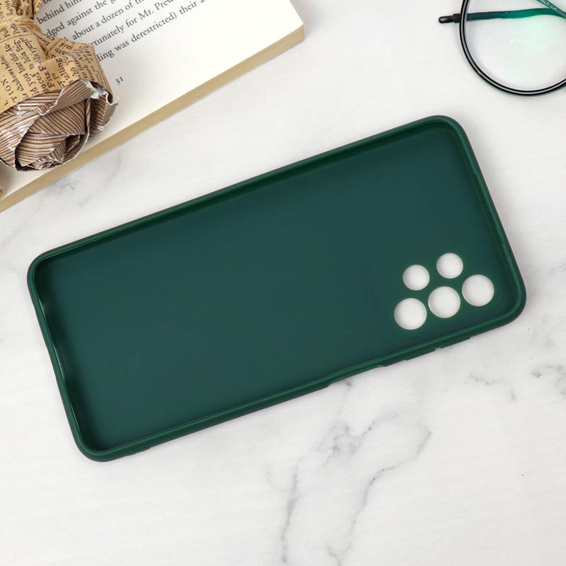قاب سیلیکونی TPU محافظ لنزدار کشویی Samsung A32 5G دارک
