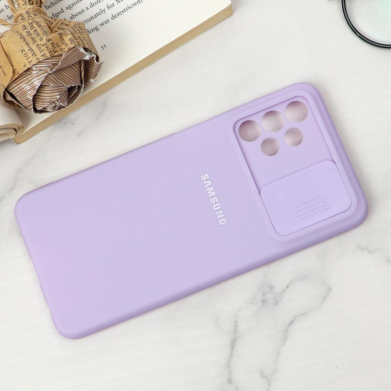 قاب سیلیکونی TPU محافظ لنزدار کشویی Samsung A32 5G لایت