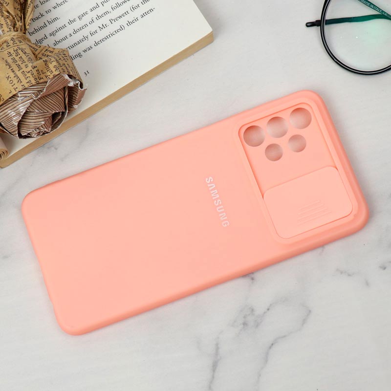 قاب سیلیکونی TPU محافظ لنزدار کشویی Samsung A32 5G لایت
