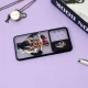 قاب سامسونگ Galaxy A32 5G طرح دار دخترانه سری B محافظ لنزدار کشویی