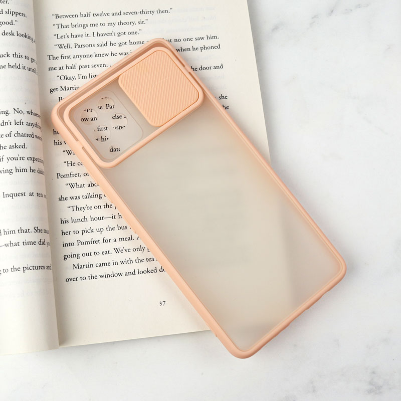 قاب PC مات محافظ لنز دار کشویی Samsung Galaxy A42 5G