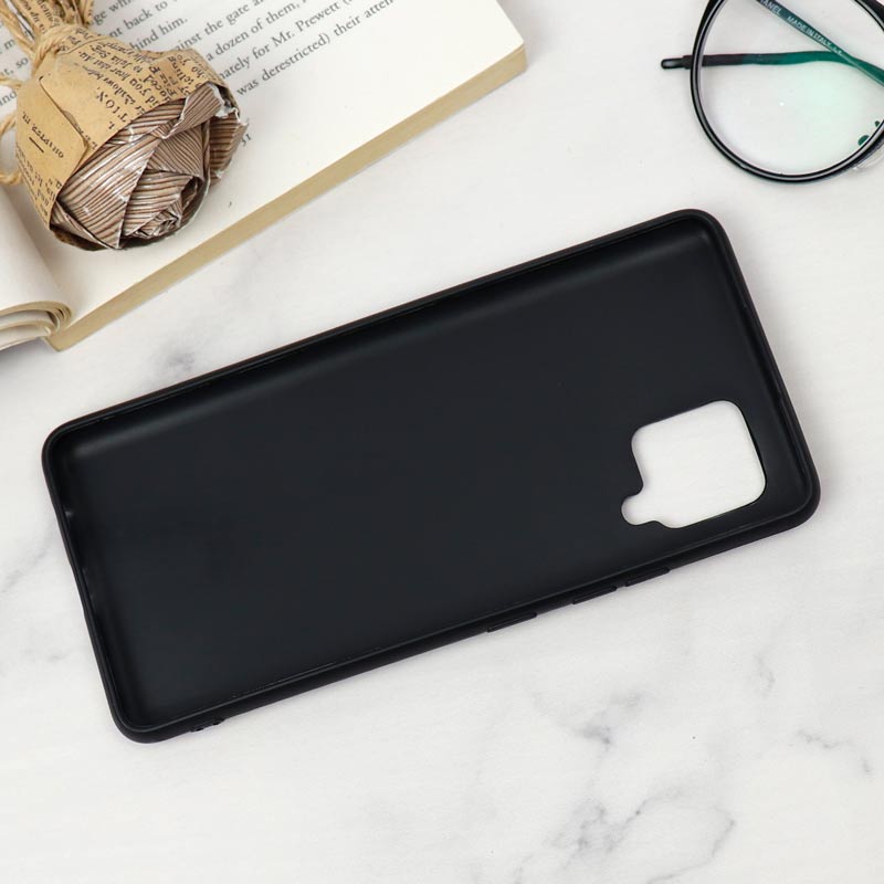 قاب سیلیکونی TPU محافظ لنزدار کشویی Samsung Galaxy A42 5G دارک