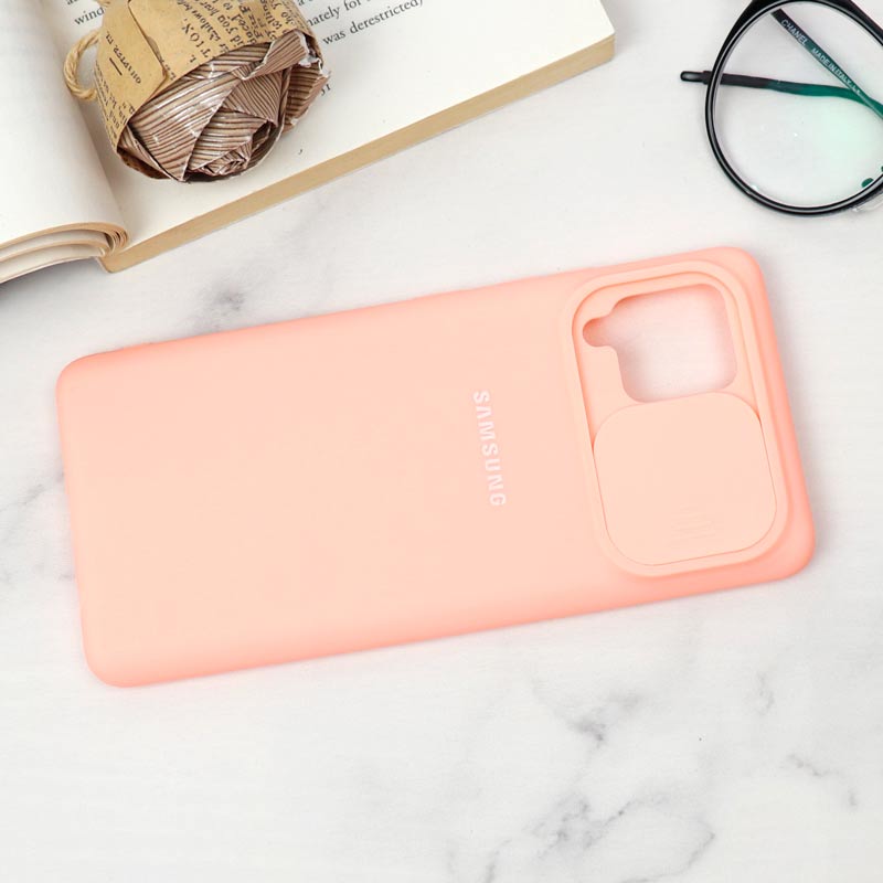 قاب سیلیکونی TPU محافظ لنزدار کشویی Samsung Galaxy A42 5G لایت