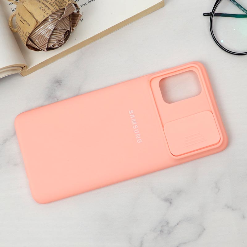 قاب سیلیکونی TPU محافظ لنزدار کشویی Samsung A51 لایت