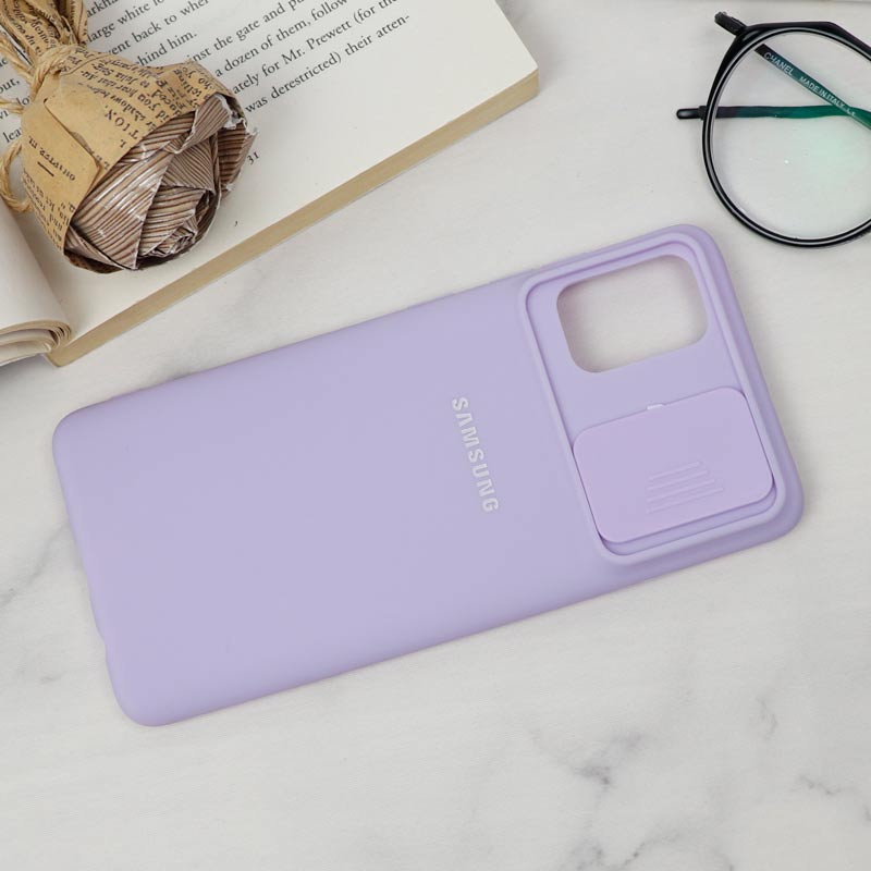 قاب سیلیکونی TPU محافظ لنزدار کشویی Samsung A51 لایت