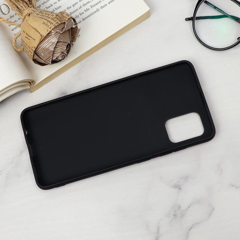 قاب سیلیکونی TPU محافظ لنزدار کشویی Samsung A51 دارک