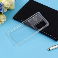 قاب PC شفاف ضربه گیر محافظ لنزدار کشویی Samsung Galaxy A52 / A52s