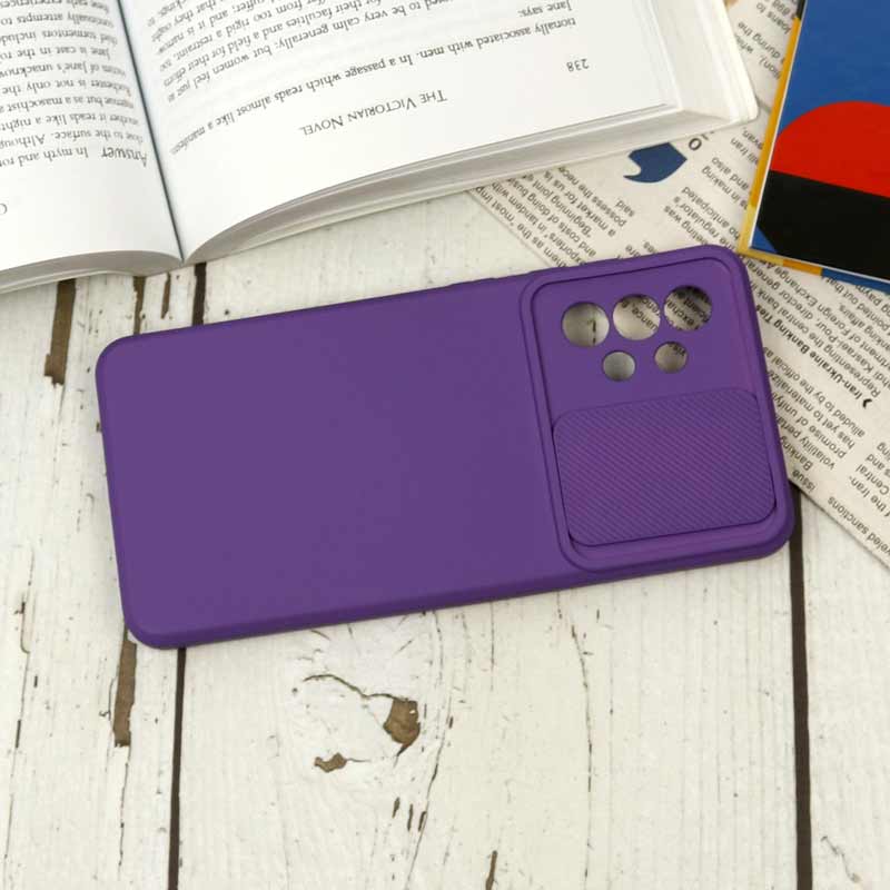 قاب سیلیکونی محافظ لنز کشویی Samsung A52