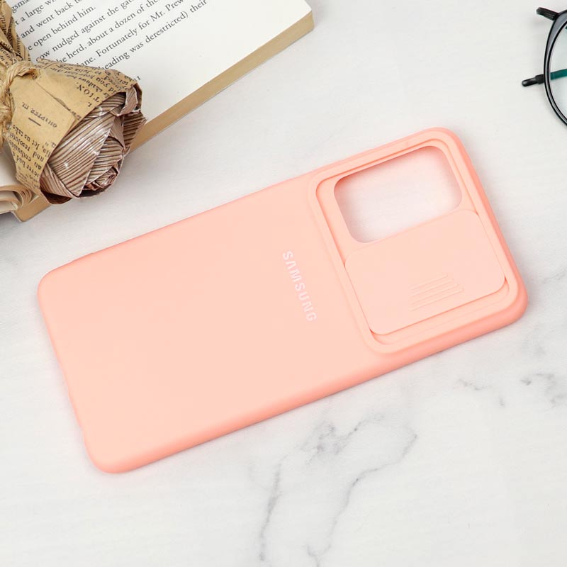 قاب سیلیکونی TPU محافظ لنزدار کشویی Samsung A52 لایت