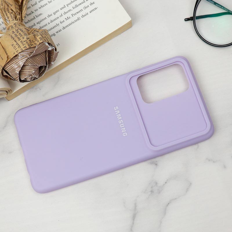 قاب سیلیکونی TPU محافظ لنزدار کشویی Samsung A52 لایت