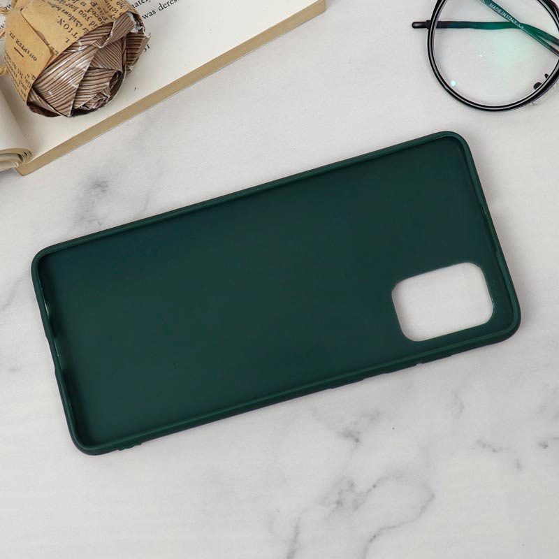 قاب سیلیکونی TPU محافظ لنزدار کشویی Samsung A71 دارک