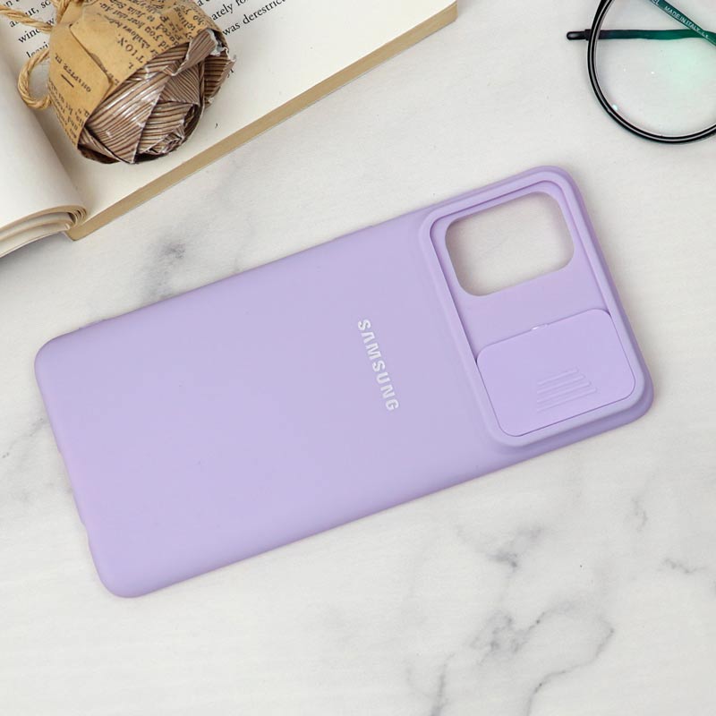 قاب سیلیکونی TPU محافظ لنزدار کشویی Samsung A71 لایت