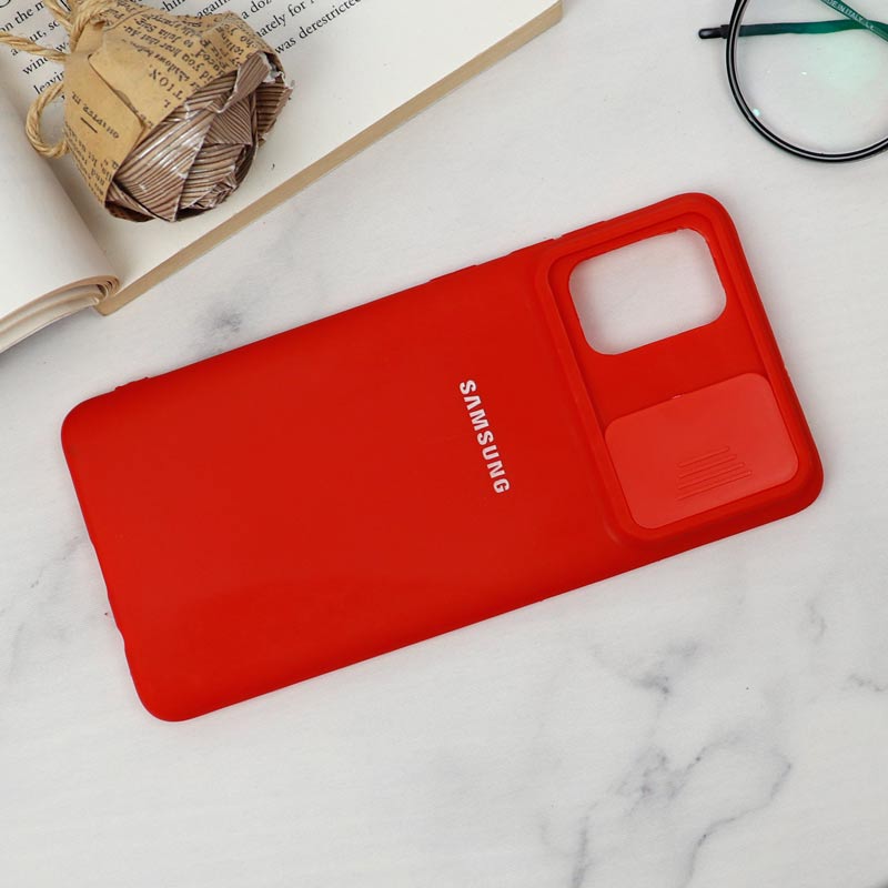 قاب سیلیکونی TPU محافظ لنزدار کشویی Samsung A71 لایت