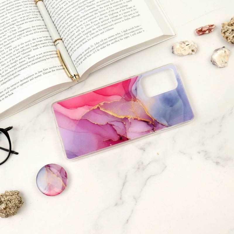 قاب Stone Case پاپ سوکت دار Samsung A72