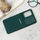 قاب سیلیکونی TPU محافظ لنزدار کشویی Samsung A72 دارک