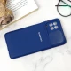 قاب سیلیکونی TPU محافظ لنزدار کشویی Samsung F62 دارک