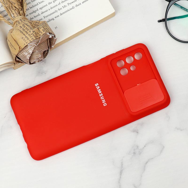 قاب سیلیکونی TPU محافظ لنزدار کشویی Samsung M51 لایت
