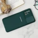 قاب سیلیکونی TPU محافظ لنزدار کشویی Samsung M51 دارک