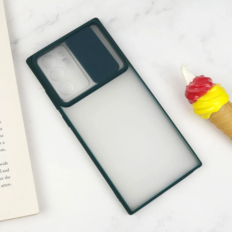 قاب PC مات محافظ لنز دار کشویی Samsung Note 20 Ultra
