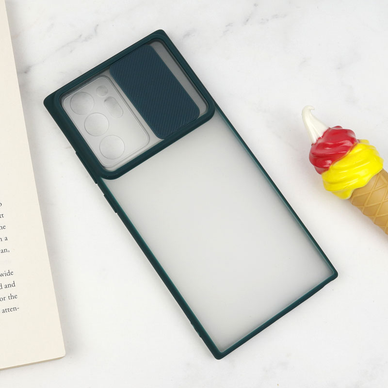 قاب PC مات محافظ لنز دار کشویی Samsung Note 20 Ultra