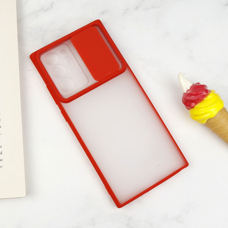 قاب PC مات محافظ لنز دار کشویی Samsung Note 20 Ultra