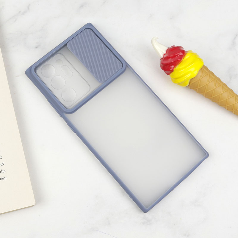 قاب PC مات محافظ لنز دار کشویی Samsung Note 20 Ultra