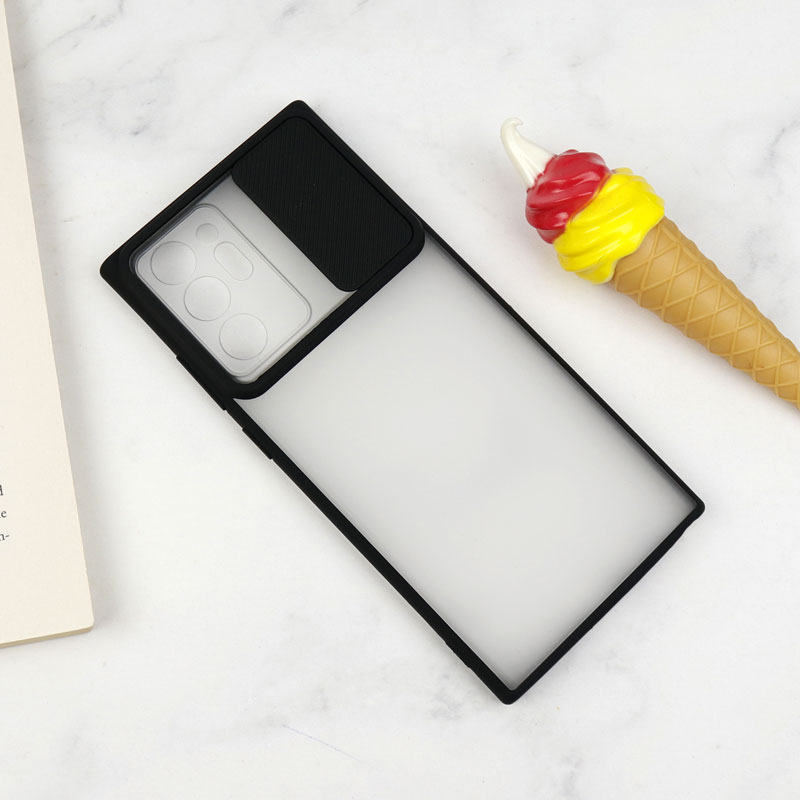 قاب PC مات محافظ لنز دار کشویی Samsung Note 20 Ultra