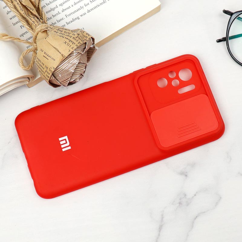 قاب سیلیکونی TPU محافظ لنزدار کشویی Xiaomi Redmi Note 10 لایت