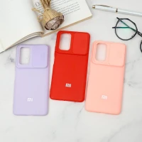 قاب سیلیکونی TPU محافظ لنزدار کشویی Xiaomi Redmi Note 10 Pro لایت