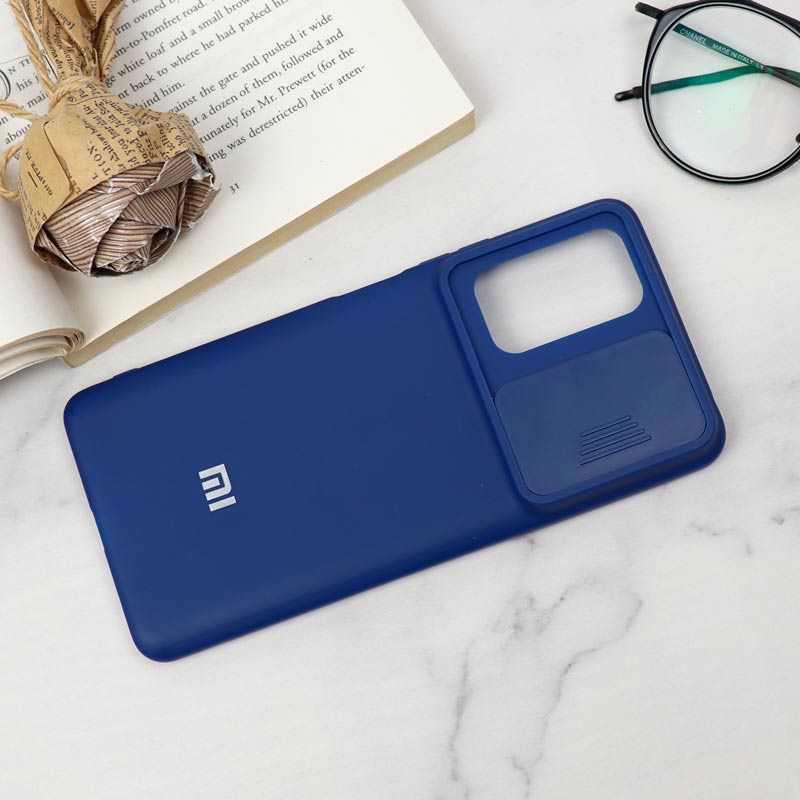 قاب سیلیکونی TPU محافظ لنزدار کشویی Xiaomi Redmi 10 Pro دارک