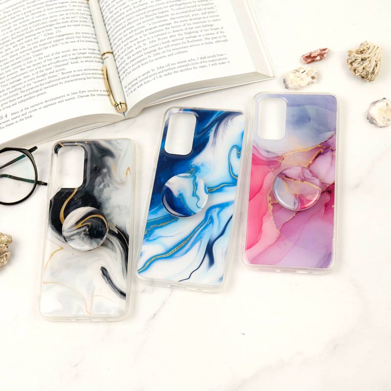 قاب Stone Case پاپ سوکت دار Xiaomi Poco M3