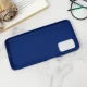 قاب سیلیکونی TPU محافظ لنزدار کشویی Xiaomi Poco M3 سرمه ای