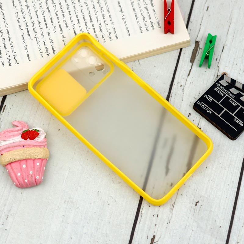 قاب PC مات محافظ لنز دار کشویی Xiaomi Poco M3