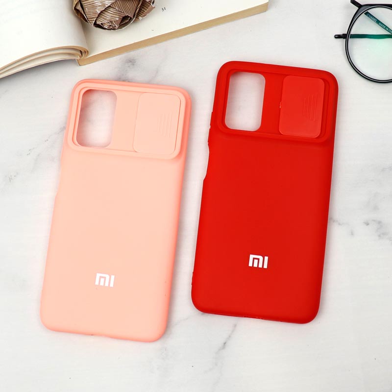 قاب سیلیکونی TPU محافظ لنزدار کشویی Xiaomi Poco M3 لایت