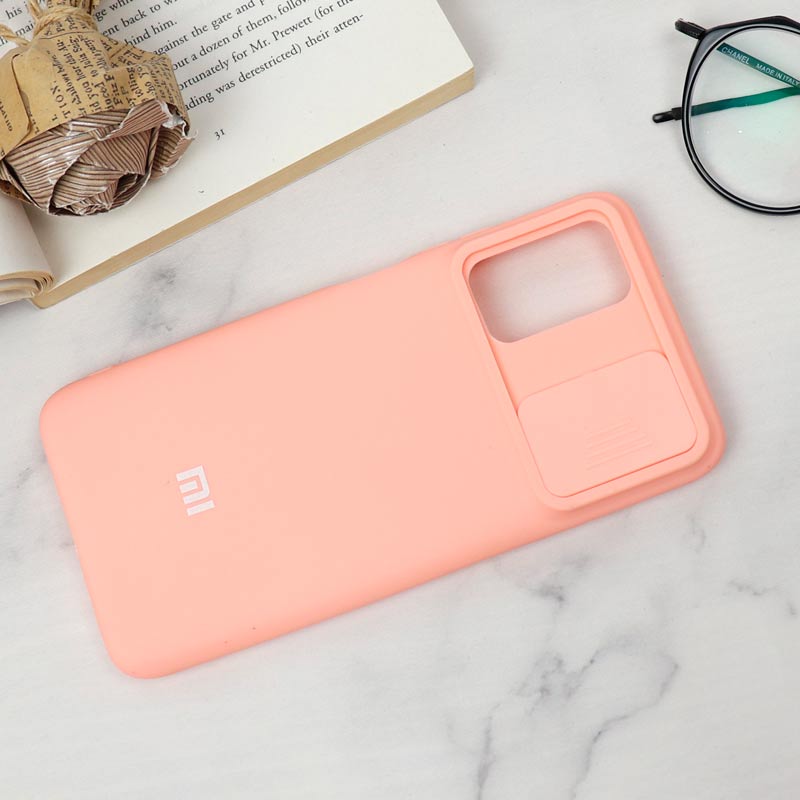 قاب سیلیکونی TPU محافظ لنزدار کشویی Xiaomi Poco M3 لایت