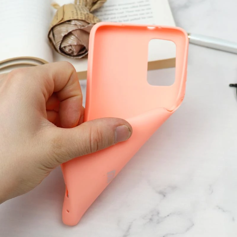 قاب سیلیکونی TPU محافظ لنزدار کشویی Xiaomi Poco M3 لایت