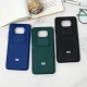 قاب سیلیکونی TPU محافظ لنزدار کشویی Xiaomi Poco X3 دارک