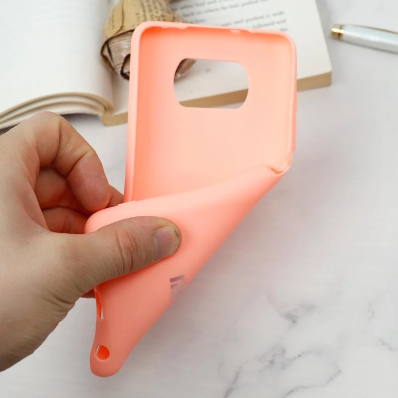 قاب سیلیکونی TPU محافظ لنزدار کشویی Xiaomi Poco X3 لایت