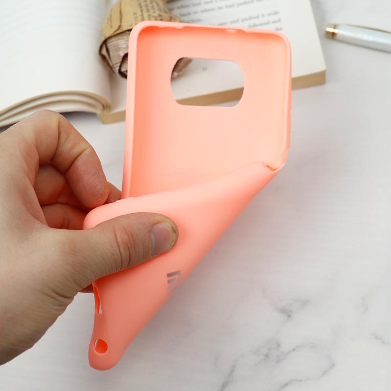 قاب سیلیکونی TPU محافظ لنزدار کشویی Xiaomi Poco X3 لایت