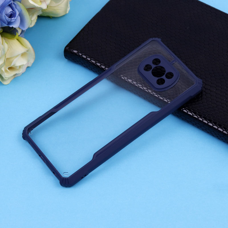 قاب محافظ لنزدار PC شفاف ضربه گیر Xiaomi Poco X3