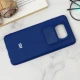 قاب سیلیکونی TPU محافظ لنزدار کشویی Xiaomi Poco X3 دارک