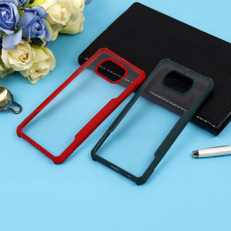 قاب محافظ لنزدار PC شفاف ضربه گیر Xiaomi Poco X3