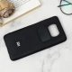 قاب سیلیکونی TPU محافظ لنزدار کشویی Xiaomi Poco X3 دارک